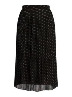 Neu 🤩 Große Größen DreiMaster Klassik Midirock Baradello In Schwarz Gold Günstig Kaufen 😀