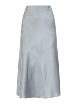 Billig 💯 Große Größen DreiMaster Klassik Midirock Casnagie In Graublau Günstig Kaufen 👍