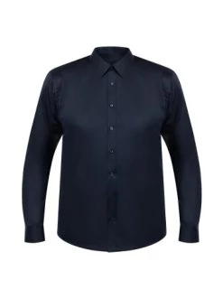 Blitzangebot 😀 Bekleidung DreiMaster Klassik Modisches Business Hemd Pryam In Marine Günstig Kaufen ❤️