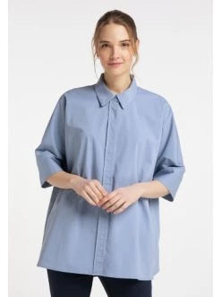 Aktion ✔️ Große Größen DreiMaster Klassik Oversized Bluse Colina In Graublau Günstig Kaufen ✔️ -Dreimaster-klassik Verkäufe dreimaster klassik oversized bluse colina in graublau 2