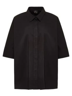 Großhandel 🔥 Große Größen DreiMaster Klassik Oversized Bluse Colina In Schwarz Günstig Kaufen 😍