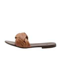 Neu 😉 Sandalen DreiMaster Klassik Pantoletten Nascita In Camel Günstig Kaufen 😀