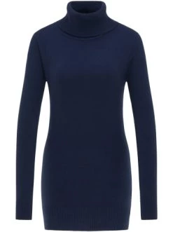 Neu 💯 Pullover & Cardigans DreiMaster Klassik Rollkragenpullover Wais In Marine Günstig Kaufen 🌟