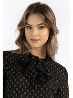 Brandneu 💯 Große Größen DreiMaster Klassik Schluppenbluse Baradello In Schwarz Gold Günstig Kaufen 👍 -Dreimaster-klassik Verkäufe dreimaster klassik schluppenbluse baradello in schwarz gold 4