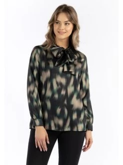 Bester Verkauf 👏 Große Größen DreiMaster Klassik Schluppenbluse Baradello In Schwarz Gold Günstig Kaufen 🔥 -Dreimaster-klassik Verkäufe dreimaster klassik schluppenbluse baradello in schwarz gold 7