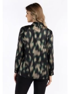 Bester Verkauf 👏 Große Größen DreiMaster Klassik Schluppenbluse Baradello In Schwarz Gold Günstig Kaufen 🔥 -Dreimaster-klassik Verkäufe dreimaster klassik schluppenbluse baradello in schwarz gold 8