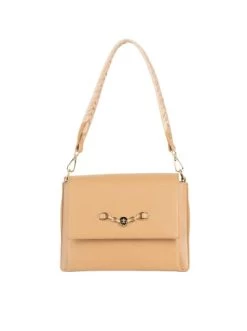 Neu 🎉 Reisegepäck DreiMaster Klassik Schultertasche Markani In SAND Günstig Kaufen 🌟