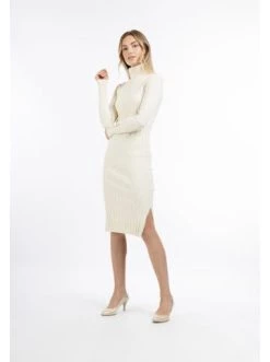 Neu 🤩 Große Größen DreiMaster Klassik Strick Langarmkleid Midi Iridia In Hellbeige Günstig Kaufen 😍 -Dreimaster-klassik Verkäufe dreimaster klassik strick langarmkleid midi iridia in hellbeige 3