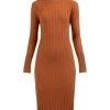 Bestes Angebot 😍 Große Größen DreiMaster Klassik Strick Langarmkleid Midi Iridia In Rostbraun Günstig Kaufen 🔥 -Dreimaster-klassik Verkäufe dreimaster klassik strick langarmkleid midi iridia in rostbraun