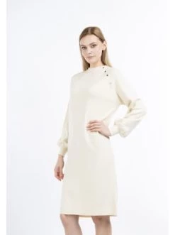 Rabatt 🛒 Große Größen DreiMaster Klassik Strick Langarmkleid Midi Markani In Elfenbein Günstig Kaufen 😍 -Dreimaster-klassik Verkäufe dreimaster klassik strick langarmkleid midi markani in elfenbein 2