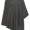 Besorgen 😍 Jacken & Mäntel DreiMaster Klassik Strick Poncho Iridia In Dunkelgrau Melange Günstig Kaufen 🔥