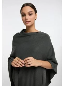 Besorgen 😍 Jacken & Mäntel DreiMaster Klassik Strick Poncho Iridia In Dunkelgrau Melange Günstig Kaufen 🔥 -Dreimaster-klassik Verkäufe dreimaster klassik strick poncho iridia in dunkelgrau melange 4