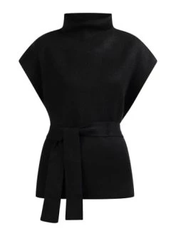 Großhandel 🥰 Jacken & Mäntel DreiMaster Klassik Strick Poncho Zitha In Schwarz Günstig Kaufen ❤️