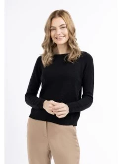 Bestpreis 👍 Pullover & Cardigans DreiMaster Klassik Strick Pullover Markani In SCHWARZ Günstig Kaufen ❤️ -Dreimaster-klassik Verkäufe dreimaster klassik strick pullover markani in schwarz 2