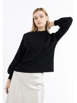 Blitzangebot ✔️ Pullover & Cardigans DreiMaster Klassik Strick Pullover Turtleneck Markani In Schwarz Günstig Kaufen 🎁 -Dreimaster-klassik Verkäufe dreimaster klassik strick pullover turtleneck markani in schwarz 2