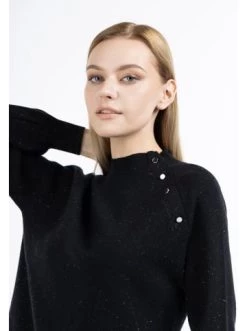 Blitzangebot ✔️ Pullover & Cardigans DreiMaster Klassik Strick Pullover Turtleneck Markani In Schwarz Günstig Kaufen 🎁 -Dreimaster-klassik Verkäufe dreimaster klassik strick pullover turtleneck markani in schwarz 4