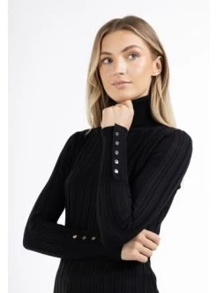 Aktion 😀 Pullover & Cardigans DreiMaster Klassik Strick Rollkragenpullover Iridia In Schwarz Günstig Kaufen ✔️ -Dreimaster-klassik Verkäufe dreimaster klassik strick rollkragenpullover iridia in schwarz 4