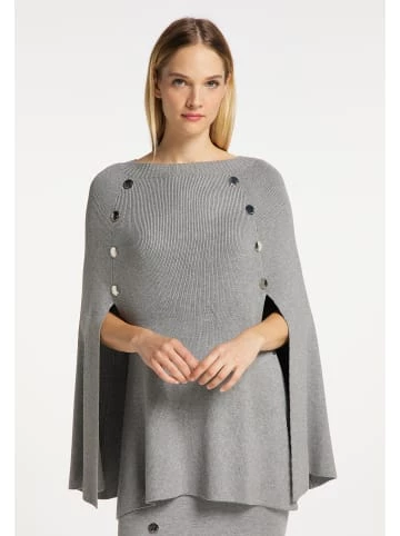 Bestpreis ✔️ Pullover & Cardigans DreiMaster Klassik Strickcape Baradello In Grau Melange Günstig Kaufen 😉 5 Bestpreis ✔️ Pullover & Cardigans DreiMaster Klassik Strickcape Baradello In Grau Melange Günstig Kaufen 😉 – Bild 3