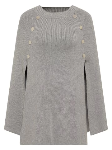 Bestpreis ✔️ Pullover & Cardigans DreiMaster Klassik Strickcape Baradello In Grau Melange Günstig Kaufen 😉 3 Bestpreis ✔️ Pullover & Cardigans DreiMaster Klassik Strickcape Baradello In Grau Melange Günstig Kaufen 😉