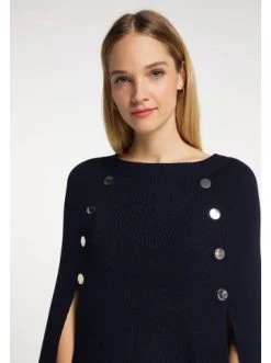 Bester Verkauf 😀 Pullover & Cardigans DreiMaster Klassik Strickcape Baradello In Marine Günstig Kaufen ⌛ -Dreimaster-klassik Verkäufe dreimaster klassik strickcape baradello in marine 4