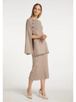 Billig 🥰 Pullover & Cardigans DreiMaster Klassik Strickcape Baradello In Taupe Günstig Kaufen 😀 -Dreimaster-klassik Verkäufe dreimaster klassik strickcape baradello in taupe 1