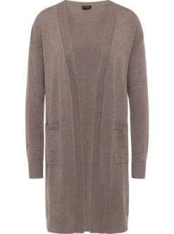 Bestpreis 😉 Sweat & Fleece DreiMaster Klassik Strickjacke Baradello In Dunkeltaupe Günstig Kaufen ⌛