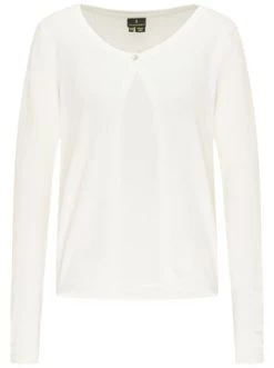 Schlussverkauf ✔️ Sweat & Fleece DreiMaster Klassik Strickjacke Baradello In Wollweiss Günstig Kaufen ⌛