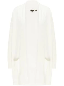 Auslauf 👍 Sweat & Fleece DreiMaster Klassik Strickjacke In Wollweiss Günstig Kaufen ⌛