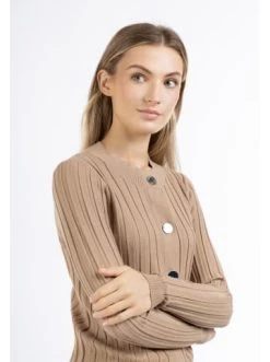 Rabatt 🔔 Pullover & Cardigans DreiMaster Klassik Strickjacke Mit Knöpfen Iridia In Dunkelsand Günstig Kaufen 💯 -Dreimaster-klassik Verkäufe dreimaster klassik strickjacke mit knopfen iridia in dunkelsand 4