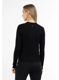 Blitzangebot 🥰 Pullover & Cardigans DreiMaster Klassik Strickjacke Mit Knöpfen Iridia In Schwarz Günstig Kaufen 😀 -Dreimaster-klassik Verkäufe dreimaster klassik strickjacke mit knopfen iridia in schwarz 3