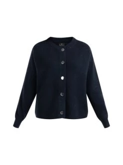 Aktion ✔️ Sweat & Fleece DreiMaster Klassik Strickjacke Mit Knöpfen Markani In Marine Günstig Kaufen 🎁