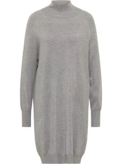 Aktion 💯 Große Größen DreiMaster Klassik Strickkleid Baradello In Grau Melange Günstig Kaufen 🎁