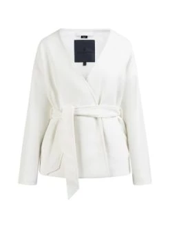 Billig 👍 Große Größen DreiMaster Klassik Übergangsjacke Aus Wollgemisch Nascita In Wollweiss Günstig Kaufen 🥰