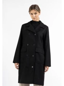 Am billigsten 😀 Große Größen DreiMaster Klassik Übergangsmantel Aus Wollgemisch Nascita In Schwarz Günstig Kaufen 🔥 -Dreimaster-klassik Verkäufe dreimaster klassik ubergangsmantel aus wollgemisch nascita in schwarz 2