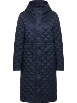 Billig 💯 Große Größen DreiMaster Klassik Übergangsmantel Mit Leichter Wattierung Tuxe In Nachtblau Günstig Kaufen ⌛