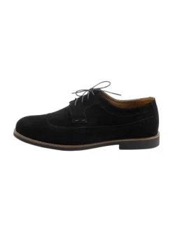 Besorgen 💯 Schuhe DreiMaster Klassik Veloursleder-Fullbrogue Schnürer Nascita In Schwarz Günstig Kaufen 💯