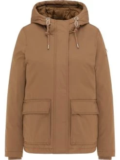 Auslauf ✨ Große Größen DreiMaster Klassik Winterjacke Acalmar In Dunkelbeige Günstig Kaufen 🧨
